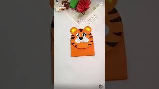 how to make a international tiger day  tiger craft