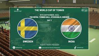 Davis Cup LIVE - Sriram Balaji-Ramkumar Ramanathan vs Filip Bergevi-Andre Goransson