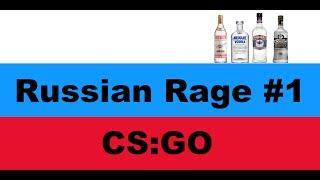 Russian Rage #1: Russian guy raging after teammate fail flash CS:GO