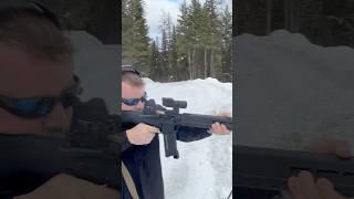 AR15 running fast with Rise Armament Blitz trigger.