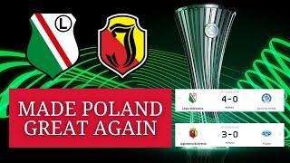 JAGIELLONIA I LEGIA MADE POLAND GREAT AGAIN (LIGA KONFERENCJI, JAGIELLONIA - MOLDE, LEGIA - DYNAMO)