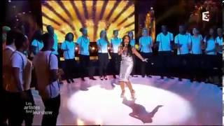 Anggun - On the radio @ 300 chœurs pour les fêtes