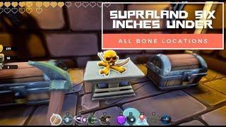 Supraland Six Inches Under - All Bone Locations