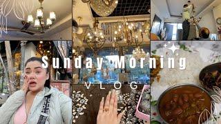 VLOG- Makeup Studio Lights + New Fake Nail Extension, Sunday Lunch Etc..