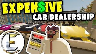 Expensive Car Dealership | Unturned Sale Man RP - FAST Super cars up to $150000 (Roleplay)