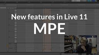 Ableton Live 11: MPE – Short introduction by an Ableton Certified Trainer