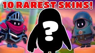 Top 10 RAREST Skins In Fall Guys!