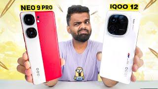 iQOO 12 VS iQOO Neo 9 Pro Deadly Gaming Comparison 90 FPS King?