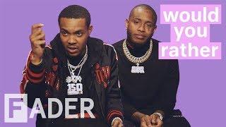 G Herbo and Southside discuss boxing Trump and more | "Would You Rather" Season 1 Episode 1