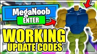 *ALL* NEW SECRET OP WORKING CODES! Roblox Mega Noob Simulator