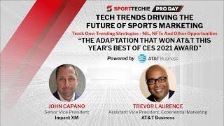 SportTechie PRO DAY "The Ultimate Pivot: How AT&T Business Rapidly Adapted for the Changing Market"