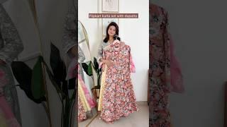 Affordable kurta set with dupatta l Flipkart haul l Summer wear cotton kurta set #shopping