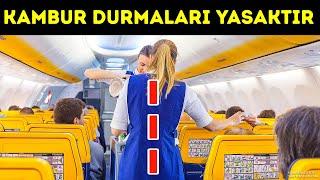 Kabin Memurlarının Hiçbir Koşulda Yapamayacağı 20 Şey