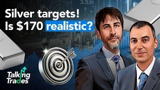 Silver targets! Is $170 realistic? | Talking Trades