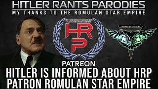 Hitler is informed about HRP Patron: Romulan Star Empire