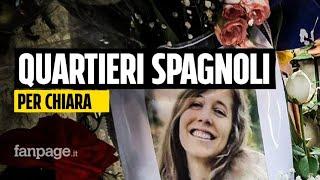 I Quartieri Spagnoli salutano Chiara Jaconis con una fiaccolata, il papà: "Siete un popolo speciale"