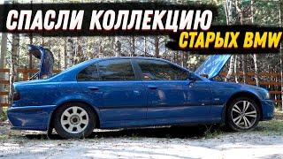 Купил БРОШЕННЫЕ БМВ в ДЕРЕВНЕ  e39 e46 и m5