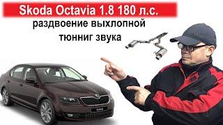 Skoda Octavia.Раздвоение,тюнинг звука.