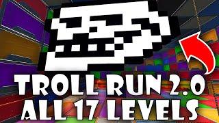 How To Complete Troll Run 2 By Frank8256 (All Levels 1-17) in Fortnite Creative Guide