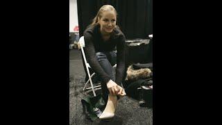 Ruslana Korshunova... Backstage(Part 1)...