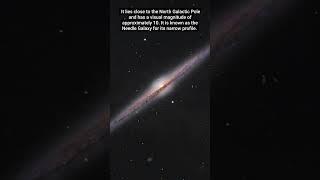 The Needle Galaxy || NGC 4565 #shorts #nasa #space #universe #galaxy #education #science