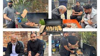 Barbecue Party at home with family #kashmiri #kashmirivlogger #barbecue #britishsummer