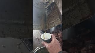 МАСЛО ИЗ ВИНОГРАДНЫХ КОСТОЧЕК, МОЛДОВА 18.12.24. РАБОТА ПРЕССА.