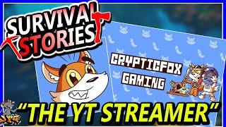 SURVIVAL STORIES Cryptic Fox The Youtube "Survival" Streamer! @CrypticFoxGaming #podcast #survival