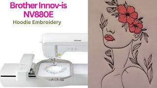 Brother Embroidery Machine | Hoodie #embroidery