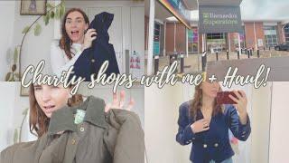 CHARITY SHOPS WITH ME + HAUL!