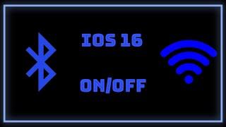 How-to Easily Toggle Wi-Fi or Bluetooth On/Off in iOS 16