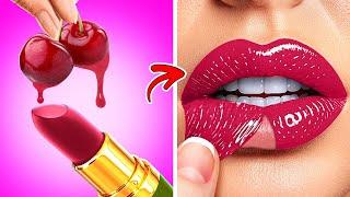 GENIUS BEAUTY HACKS | Cool Makeup Tricks and Hair Hacks by 123 GO! Genius