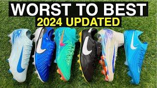 RANKING EVERY 2024 Nike football boot from WORST to BEST - UPDATED