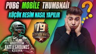 pubg küçük resim youtube  NASIL YAPILIR (Thumbnail) - pubg mobile