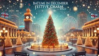 Batumi in December. What the city looks like before the New Year. Georgia in winter: weather, sea