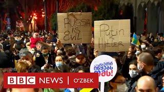 Уруш ва Путинга қарши бўлган россияликлар ҳам қочмоқдами? Россия, Украина BBC News O'zbek