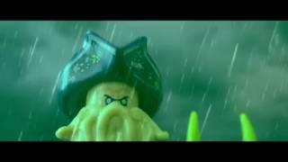 PIRATES OF THE CARIBBEAN 3 DAVY JONES DEATH LEGO VERSION