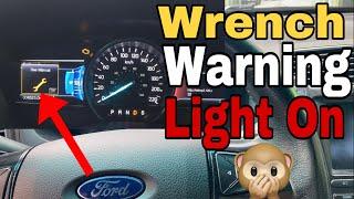 Wrench Warning Light On 2016 Ford Explorer #fordexplorer #wrenchwarninglight #mechanics