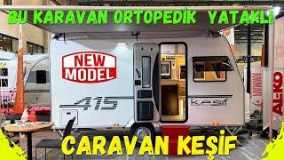 CARAVAN KEŞİF 4.15 ÇEKME KARAVAN. Mükemmel Tasarım. Ortopedik Yataklı. #çekmekaravan #karavankampı