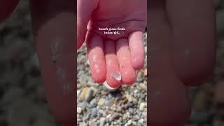 Messy Hands at the Beach #beachglass