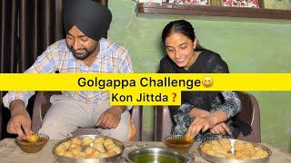 Golgappa Challenge VlogKon Jittya
