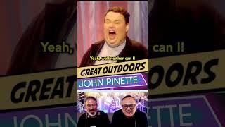 JOHN PINETTE  THE GREAT OUTDOORS!  #reaction #comedy #funny #clean #hilarious #shortsviral