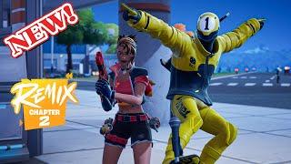 Dynamo TNTina & 1-Ball Duo - Gameplay Fortnite Chapter 2 Remix | Zero Build Duos!