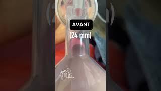Bonne taille de téterelle VS mauvaise taille de téterelle