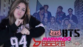 РЕАКЦИЯ НА К ПОП! [BTS, BLOCK B, CLC, STRAY KIDS, MAMAMOO] // И это ваш K-POP?!