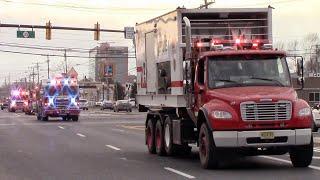 Fire Trucks Responding Compilation - All Time Best