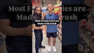 Most Frozen Fries are Made with Garbage feat @healthwithhunter #frenchfries #fries