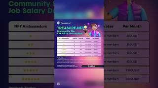 Treasure NFT all proof #treasurenft #withdraw #earn #crypto #money #success #trending #viral #shorts