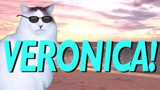 HAPPY BIRTHDAY VERONICA! - EPIC CAT Happy Birthday Song