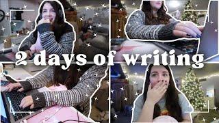 2-Day Writing Vlog: Productive Writing Sessions & Author Life